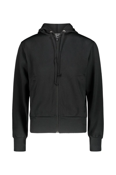 Play Comme Des Garcons Comme Des Garçons Play X The Artist Invader Hooded Zip Sweetshirt Clothing In Black