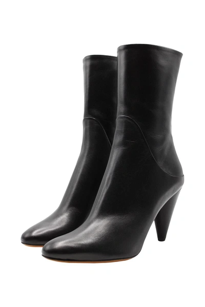 Shop Proenza Schouler Cone Ankle Boots Shoes In Black