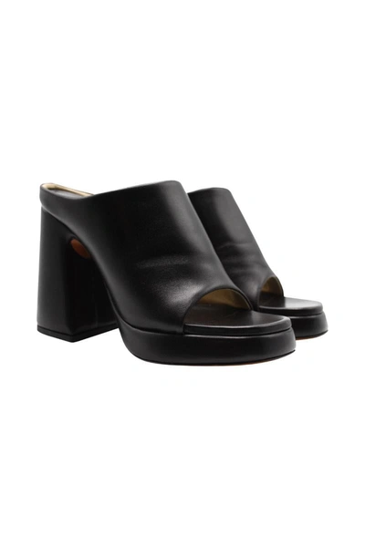 Shop Proenza Schouler Forma Platform Sandal Shoes In Black