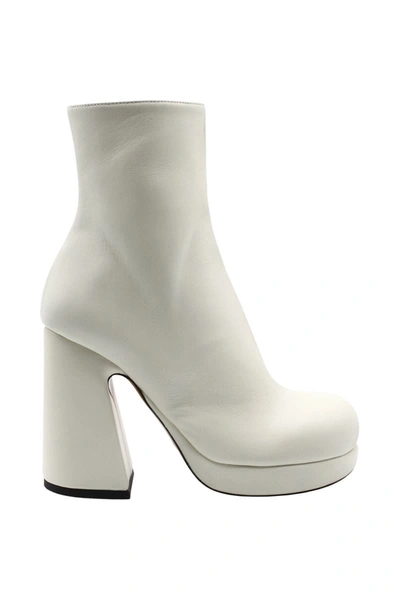 Shop Proenza Schouler Shape Platform Boots Shoes In White