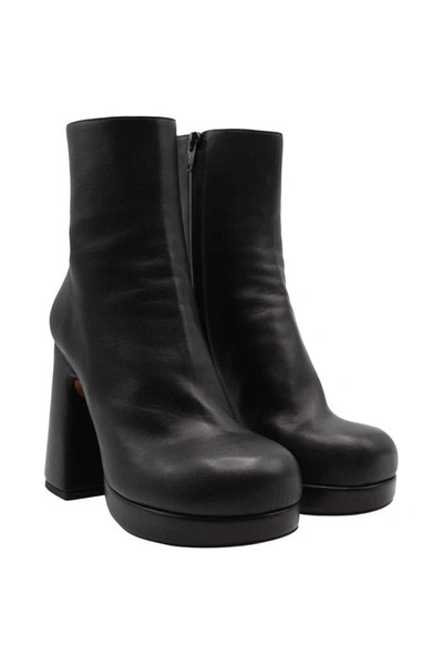 Shop Proenza Schouler Shape Platform Boots Shoes In Black