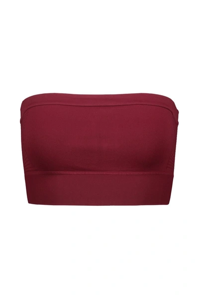 Shop Rick Owens Bandeau In Fuchsia Knit Clothing In Pink & Purple