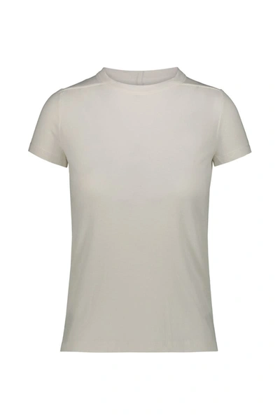 Shop Rick Owens Cropped Level T-shirt Clothing In White