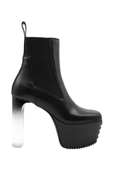 Shop Rick Owens Minimal Grill Beatle 65 Shoes In Black