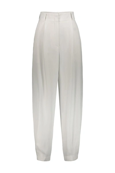 Shop Rochas Pagged Pants Clothing In White