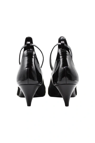 Rochas Velvet Shoe In Black