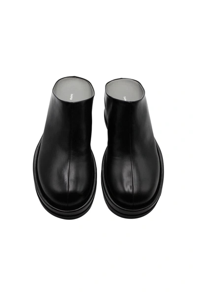 Sapio N18 Mules In Black