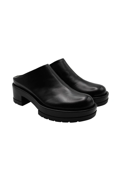 Shop Sapio N18 Mules Shoes In Black