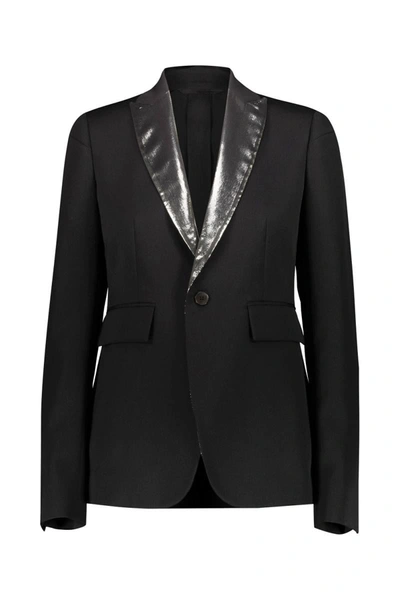 Shop Sapio No. 55 Gabardine Smoking Jacket Clothing In Black