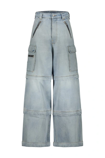 Shop Vetements Transformer Gy Jeans Clothing In Blue