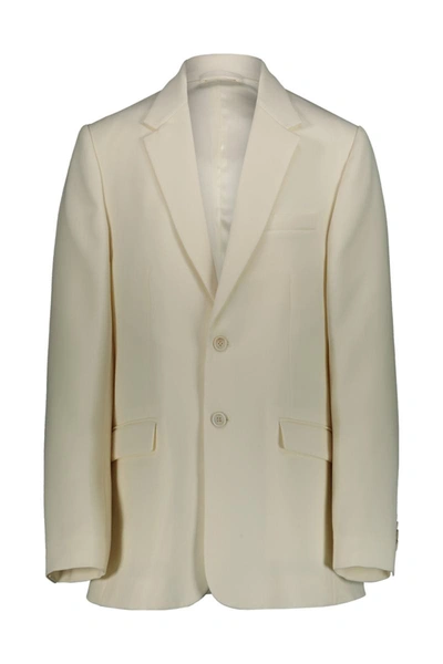 Shop Wardrobe.nyc Oversize Single Brested Blazer Clothing In White