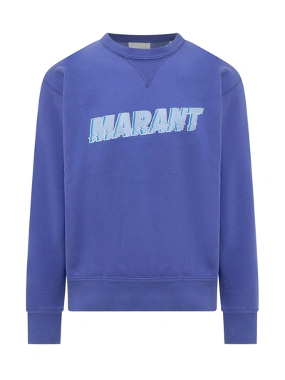 Shop Isabel Marant Miky Sweatshirt In Blue