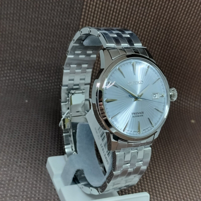 Pre-owned Seiko Presage Srpe19j1 Cocktail Automatic Made In Japan Men's Analog Dress Watch