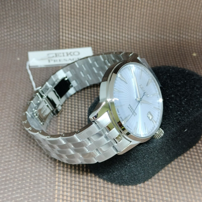 Pre-owned Seiko Presage Srpe19j1 Cocktail Automatic Made In Japan Men's Analog Dress Watch