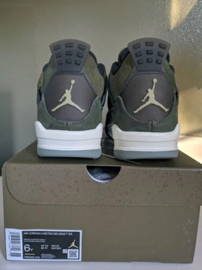 Pre-owned Jordan [size 6 Youth = 7.5 Women] Nike Air  1 Og High Palomino Black Mocha 1s 6y In Green