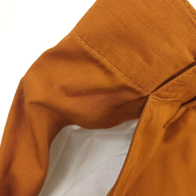 Pre-owned Kenzo $530  Orange Drawstring Cargo Workwear Pants Mens Size (36) 33 X 28
