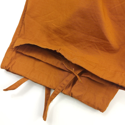 Pre-owned Kenzo $530  Orange Drawstring Cargo Workwear Pants Mens Size (36) 33 X 28