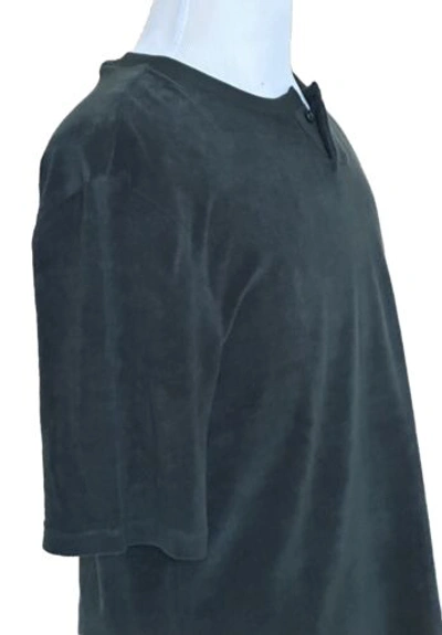 Pre-owned Bottega Veneta $550  Men's Toweling Jersey T-shirt Green Xl Italy 656849