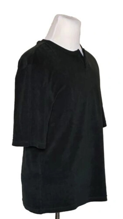 Pre-owned Bottega Veneta $550  Men's Toweling Jersey T-shirt Green Xl Italy 656849