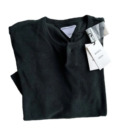 Pre-owned Bottega Veneta $550  Men's Toweling Jersey T-shirt Green Xl Italy 656849