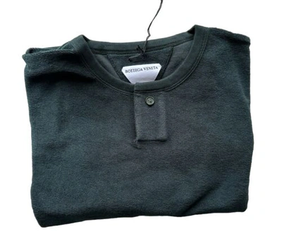 Pre-owned Bottega Veneta $550  Men's Toweling Jersey T-shirt Green Xl Italy 656849
