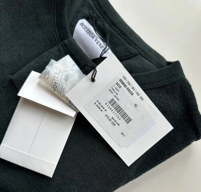 Pre-owned Bottega Veneta $550  Men's Toweling Jersey T-shirt Green Xl Italy 656849