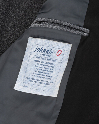 Pre-owned Johnnie-o $798 Countdown Woven Dinner Jacket Blazer In Light Gray Sz 44r