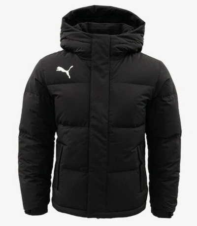 Pre-owned Puma Men Team Asia Sp Padding Jacket Black Winter Coat Top Gym Padded 94022601