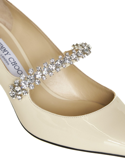 Shop Jimmy Choo High-heeled Shoe In Linen