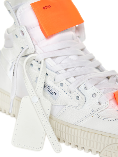 Shop Off-white Sneakers In White Orange