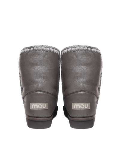 Shop Mou Eskimo Boots 24 In Grey