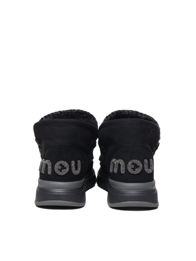 Shop Mou Eskimo Jogger Boots In Black
