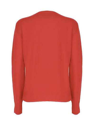 Shop Mc2 Saint Barth Wool Blend Christmas Sweater In Red