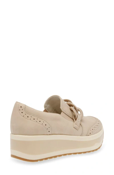Dolce Vita Bizzie Platform Wedge Loafer In Dune