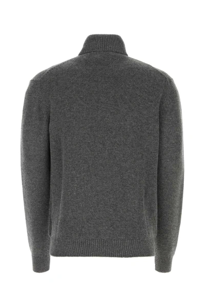 Shop Prada Knitwear In Grey