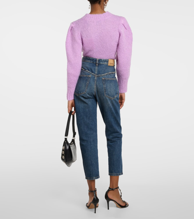 Isabel Marant Blue Noemie Jeans In Blue
