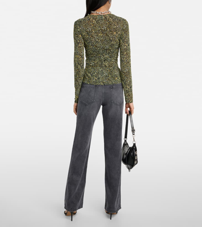 Isabel Marant Jalilagb Draped Jersey Top In Black