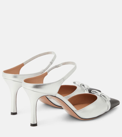 Malone Souliers Blythe 80 Leather Mules In Multicoloured