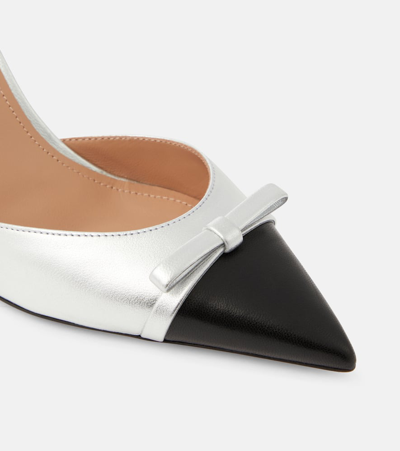 Malone Souliers Blythe 80 Leather Mules In Multicoloured