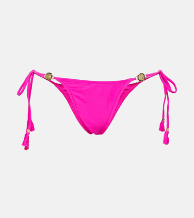 Shop Bananhot Chain Bikini Bottoms In Pink