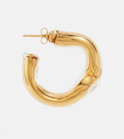 Shop Isabel Marant Hiroki Hoop Earrings In Gold