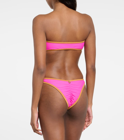 Shop Bananhot Sienna Triangle Bikini Bottoms In Multicoloured