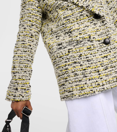 Isabel Marant Etiennega Wool-blend Blazer In White