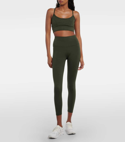 Shop Varley Always Irena Sports Bra In Green