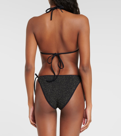 Shop Hunza G Gina Lurex® Bikini In Black