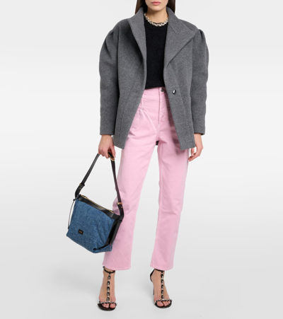Shop Isabel Marant Niliane Slim Jeans In Pink