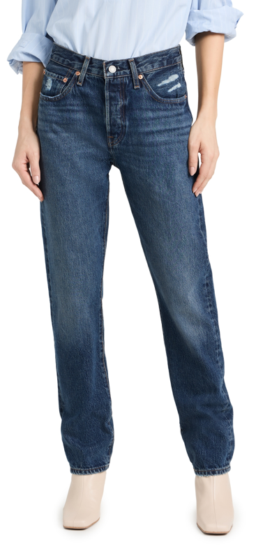 Shop Levi's 501 Jeans For Women Sunday Morning Sky