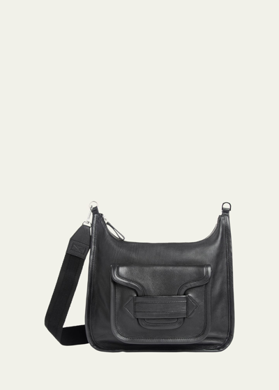 Shop Pierre Hardy Alph Day Colorblock Zip Shoulder Bag In Black