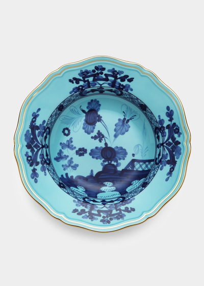 Shop Ginori 1735 Oriente Italiano Rim Soup Plate, Iris