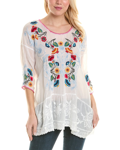 Shop Johnny Was Cherie Tunic In White